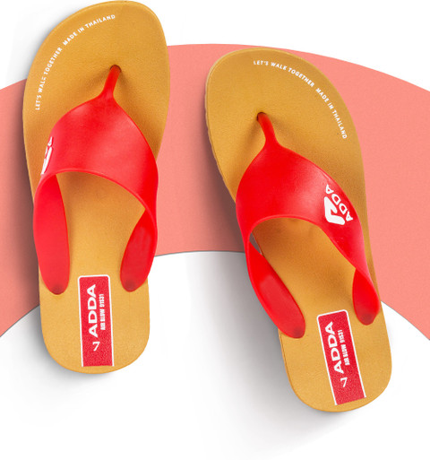 Adda Chappal Adda Slippers Price Adda Men Slippers Buy Red Color