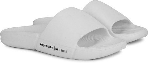 Sliders Mens White Chunky Sliders CARLTON LONDON Men Slides