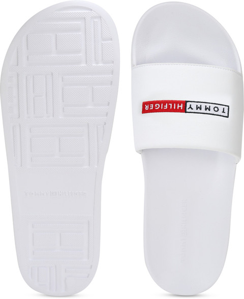 White Slip On Hilfiger TOMMY HILFIGER Men Slides Buy TOMMY