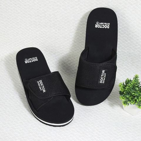 DOCTOR EXTRA SOFT Men DOCTOR EXTRA SOFT Ortho Care Diabetic Orthopaedic  Comfort Dr Slippers, Sliders and Flipflops For Men's and Boy's Slides
