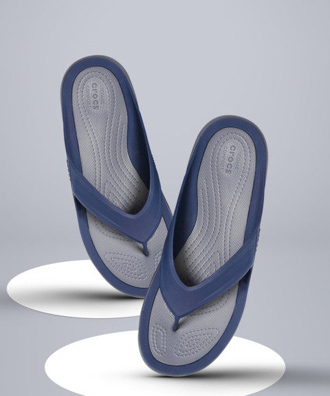 CROCS Men Men's Swiftwater Wave Flip Flops Buy Blue Color CROCS