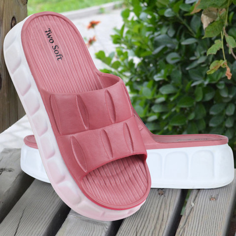 TWO SOFT Women Stylish Women Slippers Lightweight Comfort Fancy Flip Flops  For women& Girls Slides