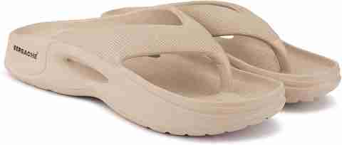 BERSACHE Men Slippers (Beige, Size 8) - Image 5