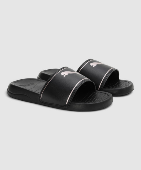Flip Slides For Women Puma Women's Leadcat Puffy Slide Sandal