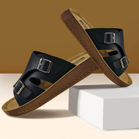 BRUTON Men Slides Ortho Slippers Flipflop Clogs