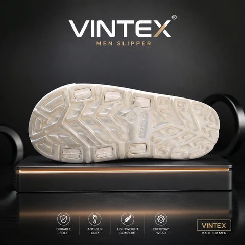 Vintex Men Slides White Size 6 - Image 7