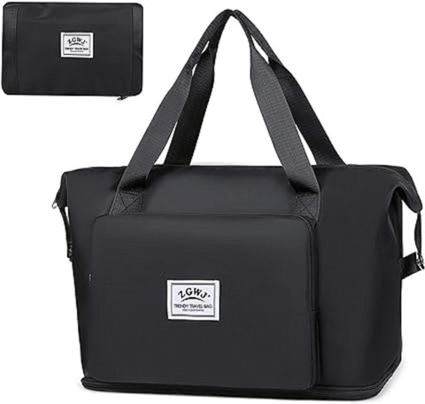 4way Bag／Hypalon black WhiteBoxx Premium Black Foldable and Expandable Travel bag Small