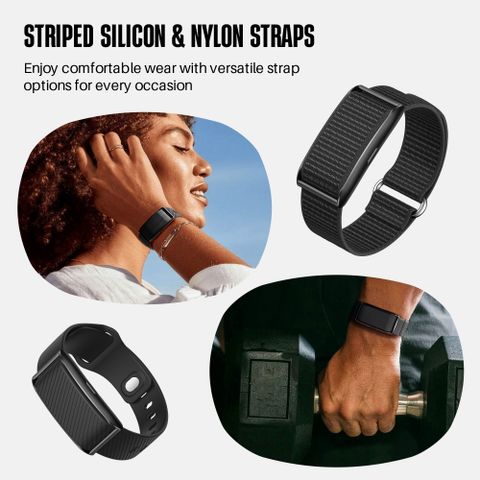 ZEBRONICS Zeb-Fit S3 Smart band, IP68, Advanced Sleep &Stress &Heart Rate, SpO2&BP Monitor (Grey Strap, Size : Free Size) - Image 5