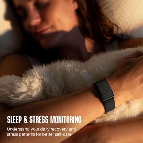 ZEBRONICS Zeb-Fit S3 Smart band, IP68, Advanced Sleep &Stress &Heart Rate, SpO2&BP Monitor (Grey Strap, Size : Free Size) - Image 8