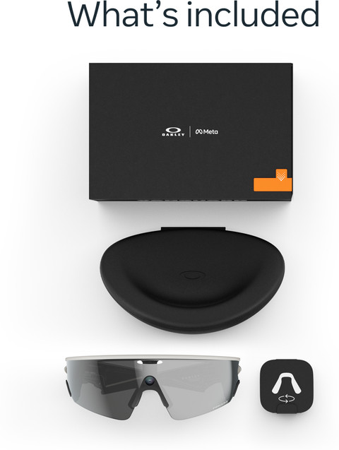 Oakley Meta Vanguard with Meta AI, Audio, Photo, Video
