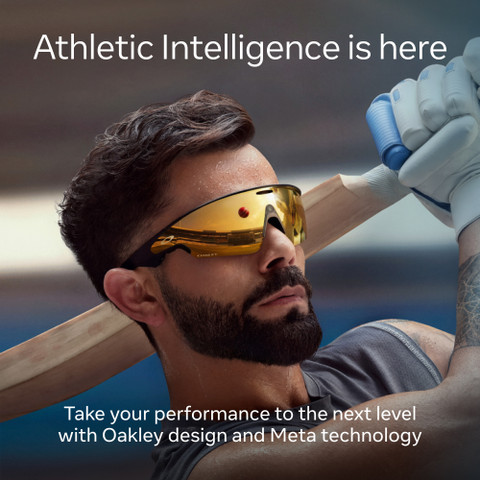 Oakley Meta Vanguard with Meta AI, Audio, Photo, Video