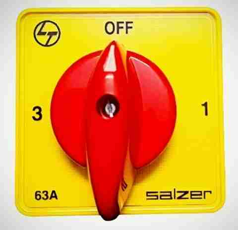 Salzer 61060 40A 1Pole 3Way S40 B03 (L&T) Phase Selector Cam Operated ...