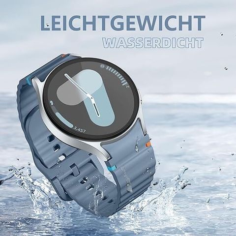 LN KART à¦à¦²à¦à¦¨ à¦à¦¾à¦°à§à¦ 20 mm Sport Bands Compatible with Galaxy Watch 7 6 5 4 Band 40mm 44mm Women Men - No Gap Soft Silicone Strap for Smart Watch S 7 6 5 4 FE, 20mm Wristbands for GalaxyWatch সà§à¦®à¦¾à¦°à§à¦ à¦à¦¯à¦¼à¦¾à¦ সà§à¦à§à¦°à§à¦¯à¦¾à¦ª (নà§à¦², à¦à§à¦°à§) - Image 5
