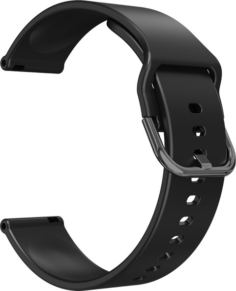 Ambrane 22mm Silicone Strap (Curve) Smart Watch Strap Price in