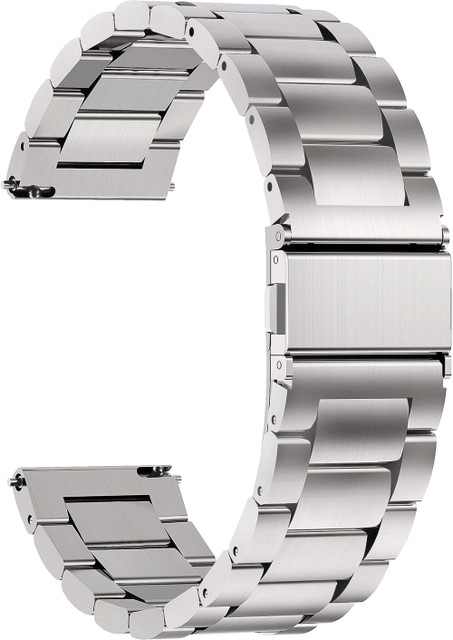 ACM Watch Strap Metal for Fastrack Jupiter S1 Smartwatch Belt