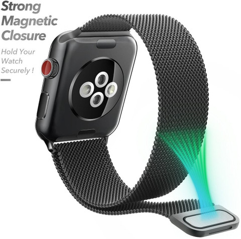 Styleys Milanese Loop Strap for iWatch 42mm, 44mm Stainless Steel