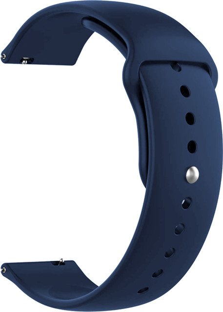 ACM Watch Strap Silicone Belt for Fastrack Limitless Classic Smartwatch  Sports Dark Blue Smart Watch Strap