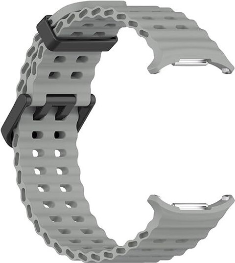 LNKART Compatible for Samsung Galaxy Watch Ultra Band 47mm, Soft Ocean  Silicone Sport Strap Women Men Replacement Accessory Fit for Samsung Galaxy 