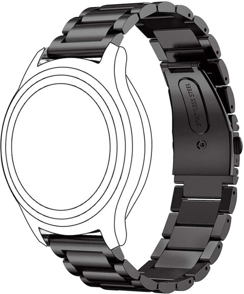 Vanshika Enterprises watch 22MM Heavy Metal Chain Strap with