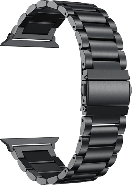 ACM Sliding Watch Strap Metal for Zebronics Iconic Ultra Smartwatch Black  Smart Watch Strap