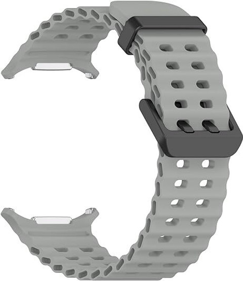 LNKART Compatible for Samsung Galaxy Watch Ultra Band 47mm, Soft Ocean  Silicone Sport Strap Women Men Replacement Accessory Fit for Samsung Galaxy 