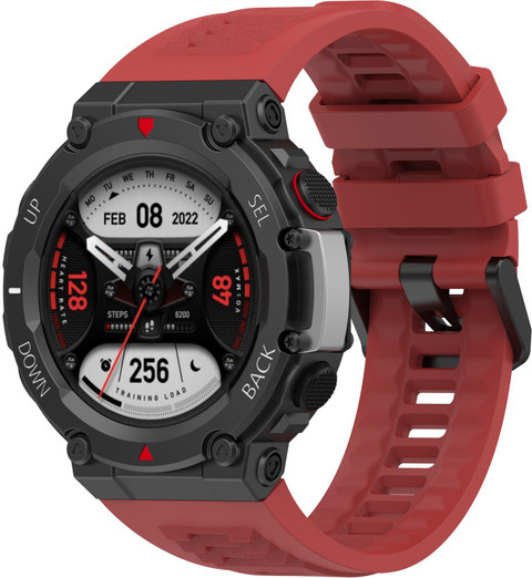 Oboe Silicone Strap for Amazfit T-Rex Smart Watch Premium