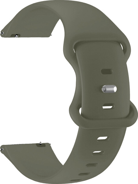ACM Watch Strap Clip for Noise Noisefit Evolve Smartwatch Belt Grey Smart  Watch Strap