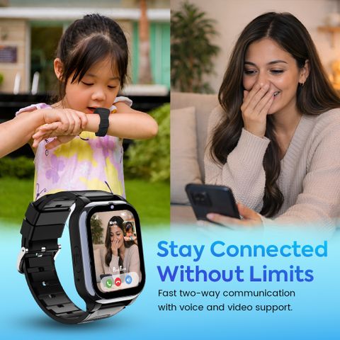 PunnkFunnk Y08 Kids Smartwatch Black with SIM Calling GPS - Image 6
