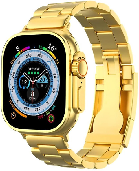 sweetex 49mm Golden Bracelet Strap Advanced Connectivity