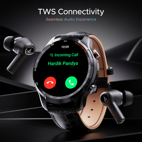 boAt Lunar Pro LTE w/ eSIM Support,Built-in AMOLED Display TWS  Connection Smartwatch - Main Image