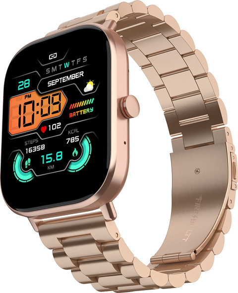 Fire-Boltt Starlight HD Display Bluetooth Calling Stainless  Steel Luxury Smartwatch