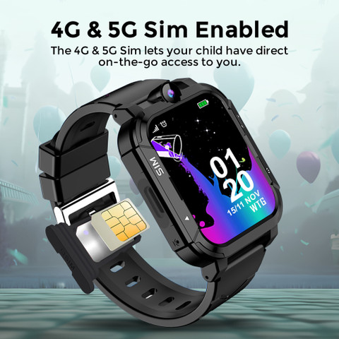 WTG Safeguard AMOLED Display, 5G/4G Sim Video Calling Selfi Camera