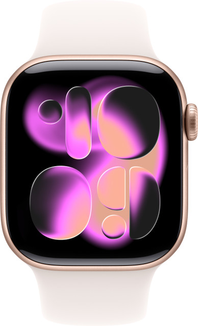 Apple Watch Series 11 GPS + Cellular 42mm Aluminium Case Light
