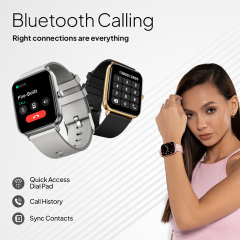 Fire-Boltt Ninja Calling Pro Plus Display Bluetooth Calling,  AI Voice Smartwatch