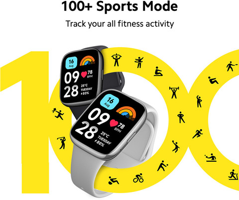 REDMI Watch Active Bluetooth Calling Screen, Upto 12 Days Battery  Life Smartwatch