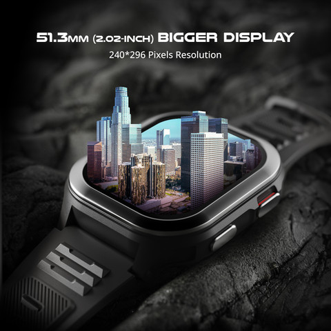 Fire-Boltt 4G Pro Volte Calling- TFT Display, 4G Nano-SIM GPS Smartwatch