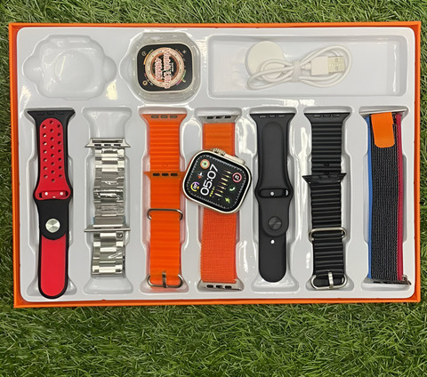 FALAKX Ultra Watch with strap Full Touch Screen BT Calling Men and  Women Smartwatch