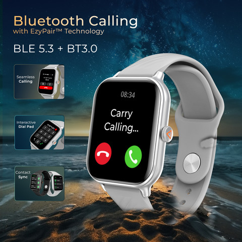 beatXP Unbound AMOLED Bluetooth Calling Smartwatch Price in