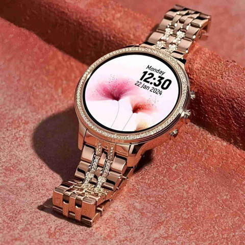 MBS Gen smart watch for girls and women smart watch diamond