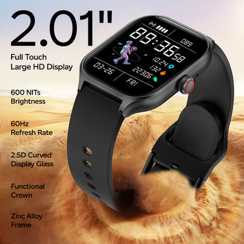 PTron Pulsefit Infiniti Smartwatch Price in India Buy PTron