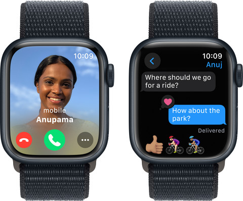 Apple Watch Series GPS 41mm Midnight Aluminium Case with Midnight Sport  Loop