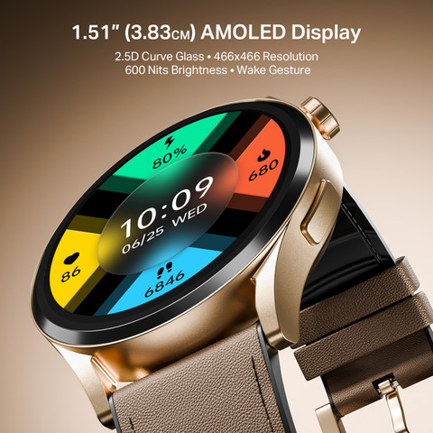 boAt Chrome Horizon, AMOLED Display, Video Watch