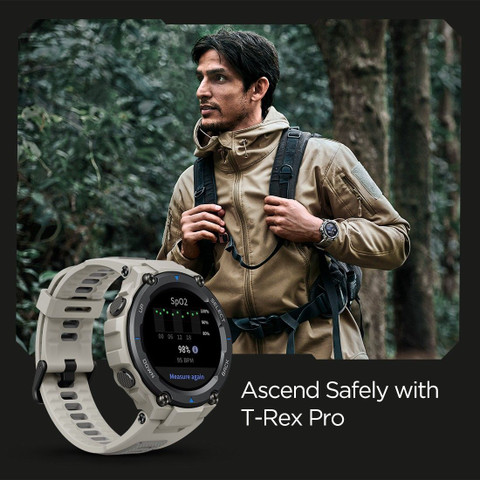 AMAZFIT T rex Pro 1.3HD AMOLED with advanced GPS & 10ATM water
