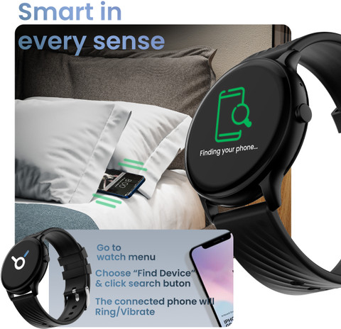 GOBOULT Dire HD Display, 500Nits, 250+ Watch Faces Smartwatch