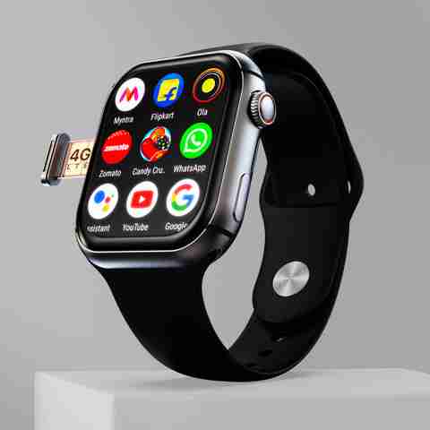 Fire-Boltt Dream WristPhone 4G SIM/LTE/WiFi, Android OS, Play