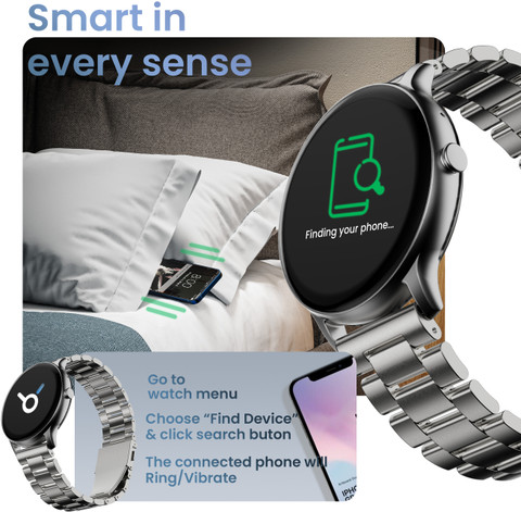 GOBOULT Dire HD Display, 500Nits, 250+ Watch Faces