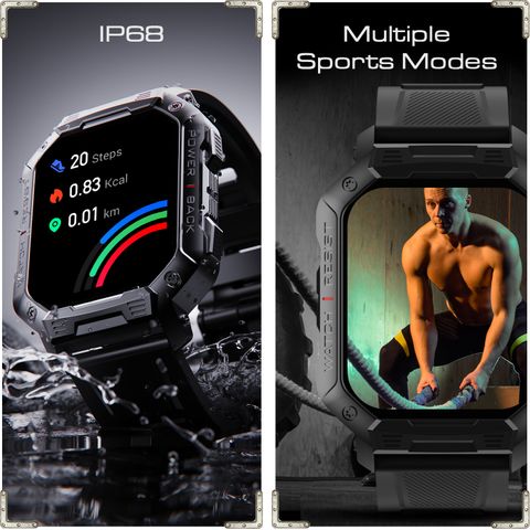 boAt Wave Force with 1.83 inch HD Display and Bluetooth Calling