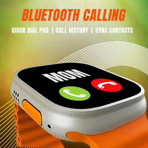 GameSir BT Calling watch inbuild, Game, Sport, Celender, Calculator,  Health-Fitness Ai Smartwatch