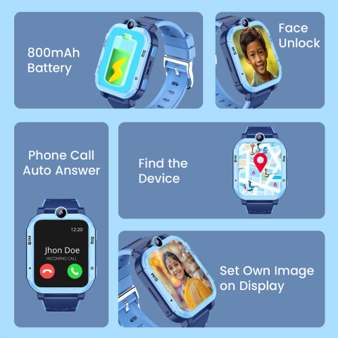 GameSir 5G Kids Smartwatch with SIM, GPS,Video Call, VoiceChat