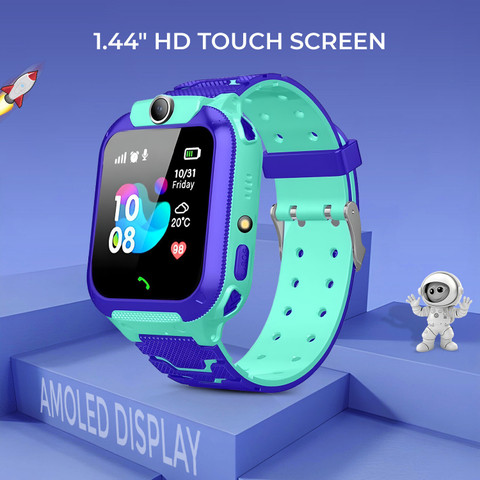 PunnkFunnk Q18 Kids Smart Watch with Location, Calling